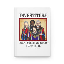 Investiture Souvenir Hardcover Journal