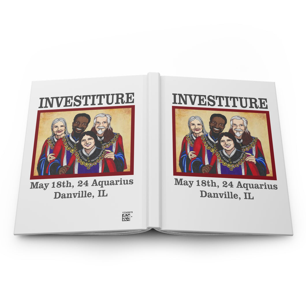 Investiture Souvenir Hardcover Journal