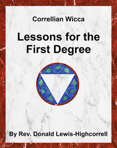Correllian Wicca: First Degree Introduction & Lesson 1: Magic (eBooklet)