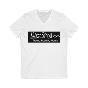 Unisex Jersey Short Sleeve V-Neck Tee