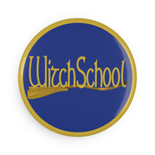 Witch School Button Magnet, Round (1 & 10 pcs)