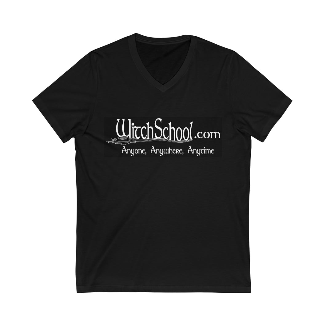 Unisex Jersey Short Sleeve V-Neck Tee